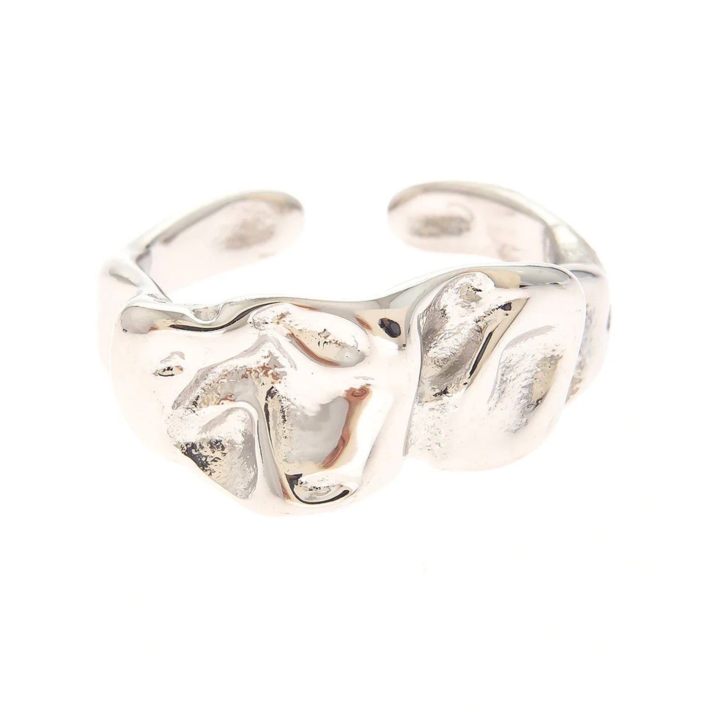 Sculptural Melt Ring